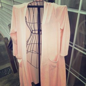 Blush pink xl lula roe Sarah